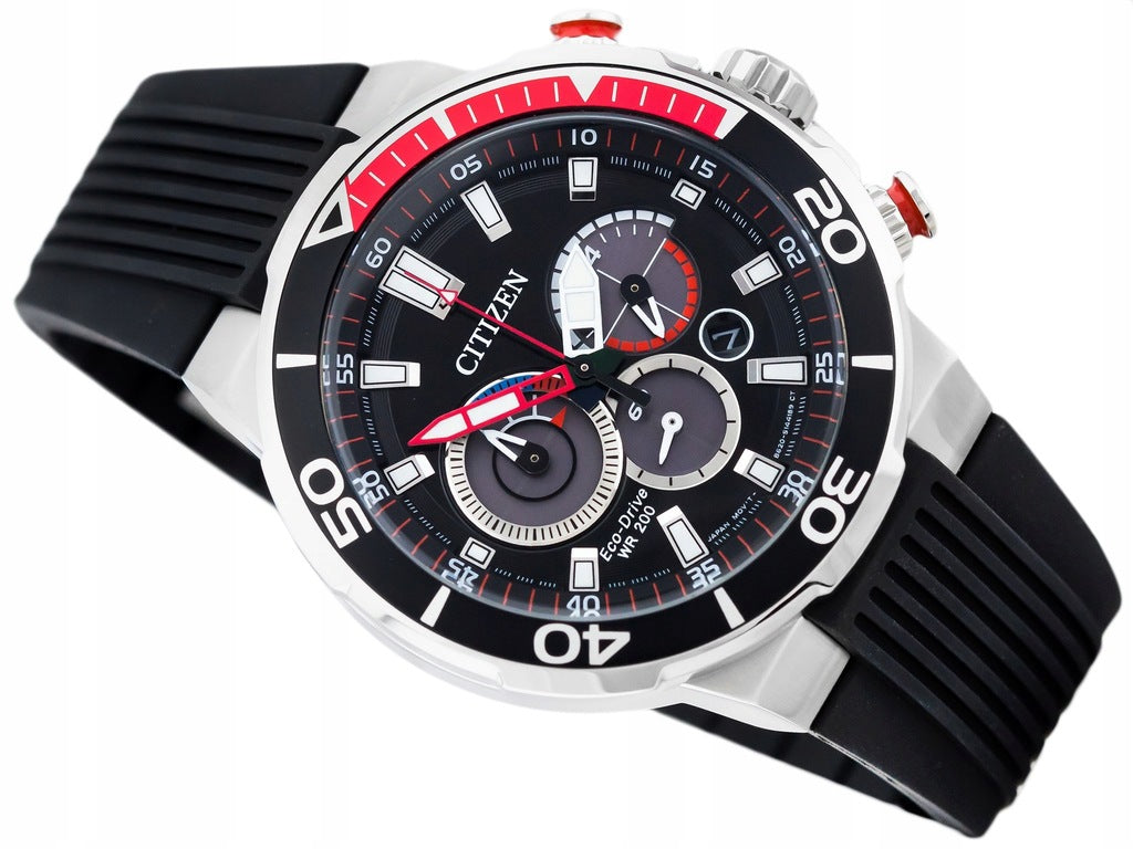 RELOJ CITIZEN ECO DRIVE CRONÓGRAFO CA42
