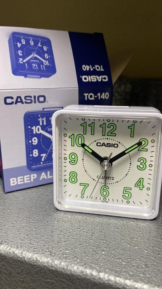 RELOJ DESPERTADOR CASIO TQ-140