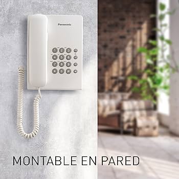 TELÉFONO ALÁMBRICO PANASONIC KXT-S500