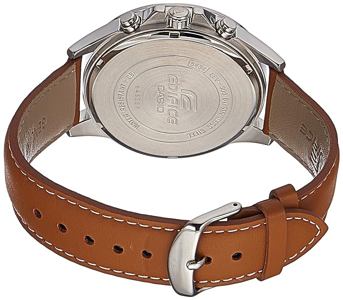 RELOJ CASIO EDIFICE CUERO CAFÉ