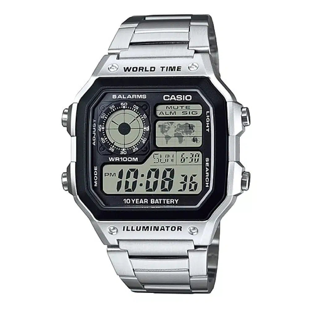 RELOJ CASIO HOMBRE DIGITAL AE-1200WHD-1AV