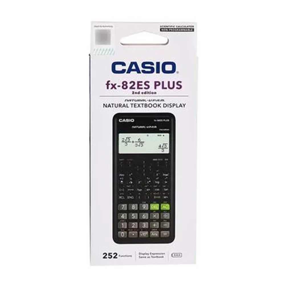 CALCULADORA CASIO FX-82ES PLUS 2DA. EDICIÓN