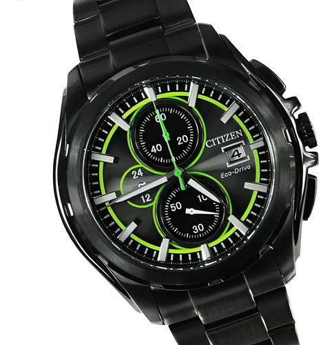 RELOJ CITIZEN 51E ECO-DRIVE GREEN