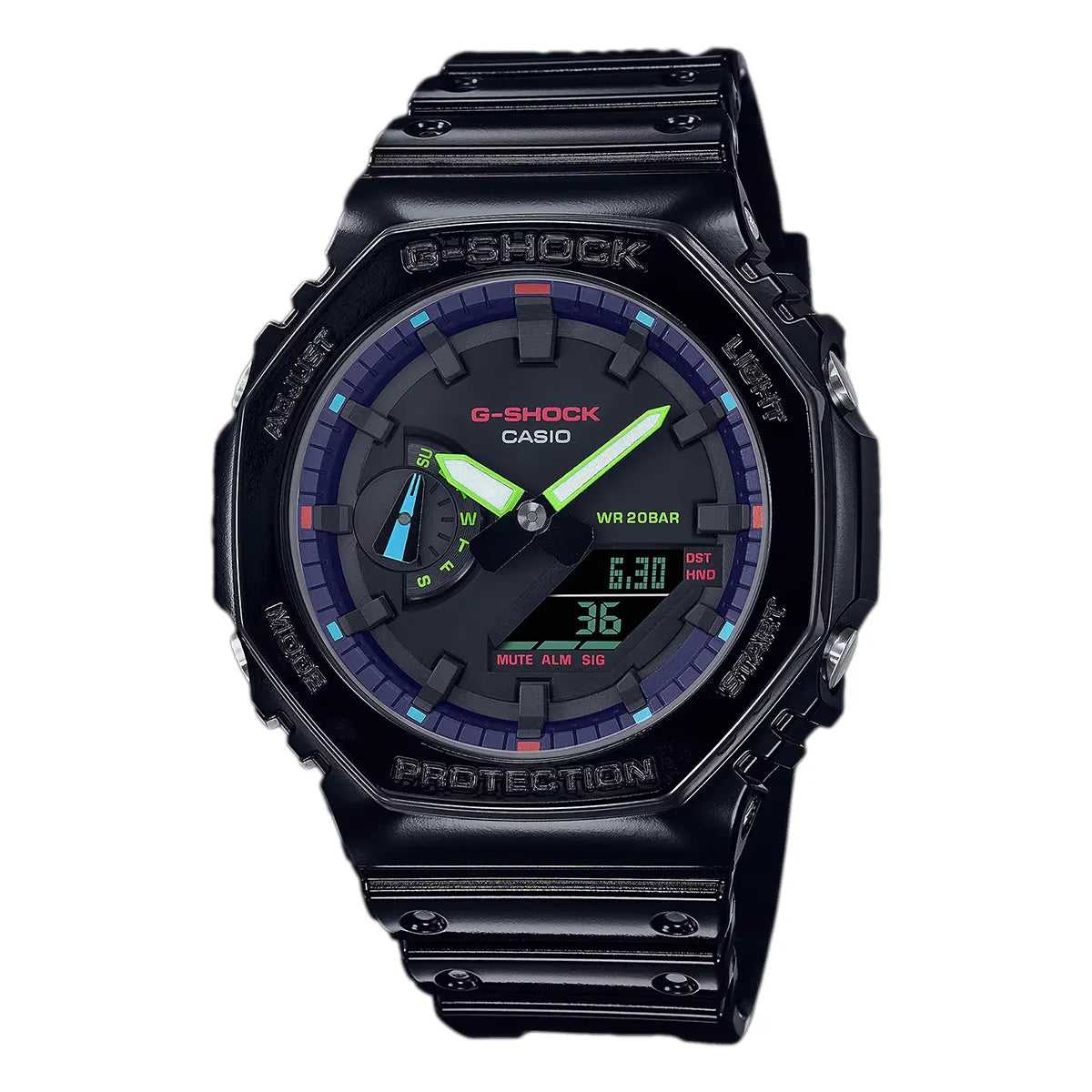 RELOJ CASIO G-SHOCK VIRTUAL COLORED CARBON 1adr