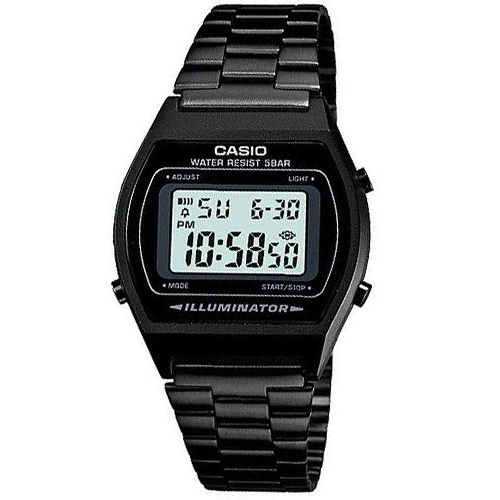 RELOJ CASIO METAL NEGRO B640WB