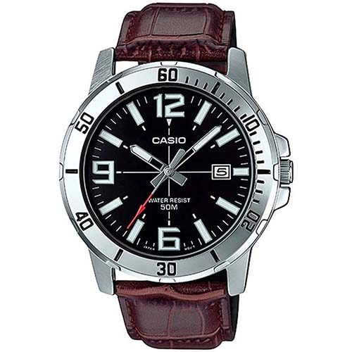 RELOJ CASIO CUERO 1GL-1BV