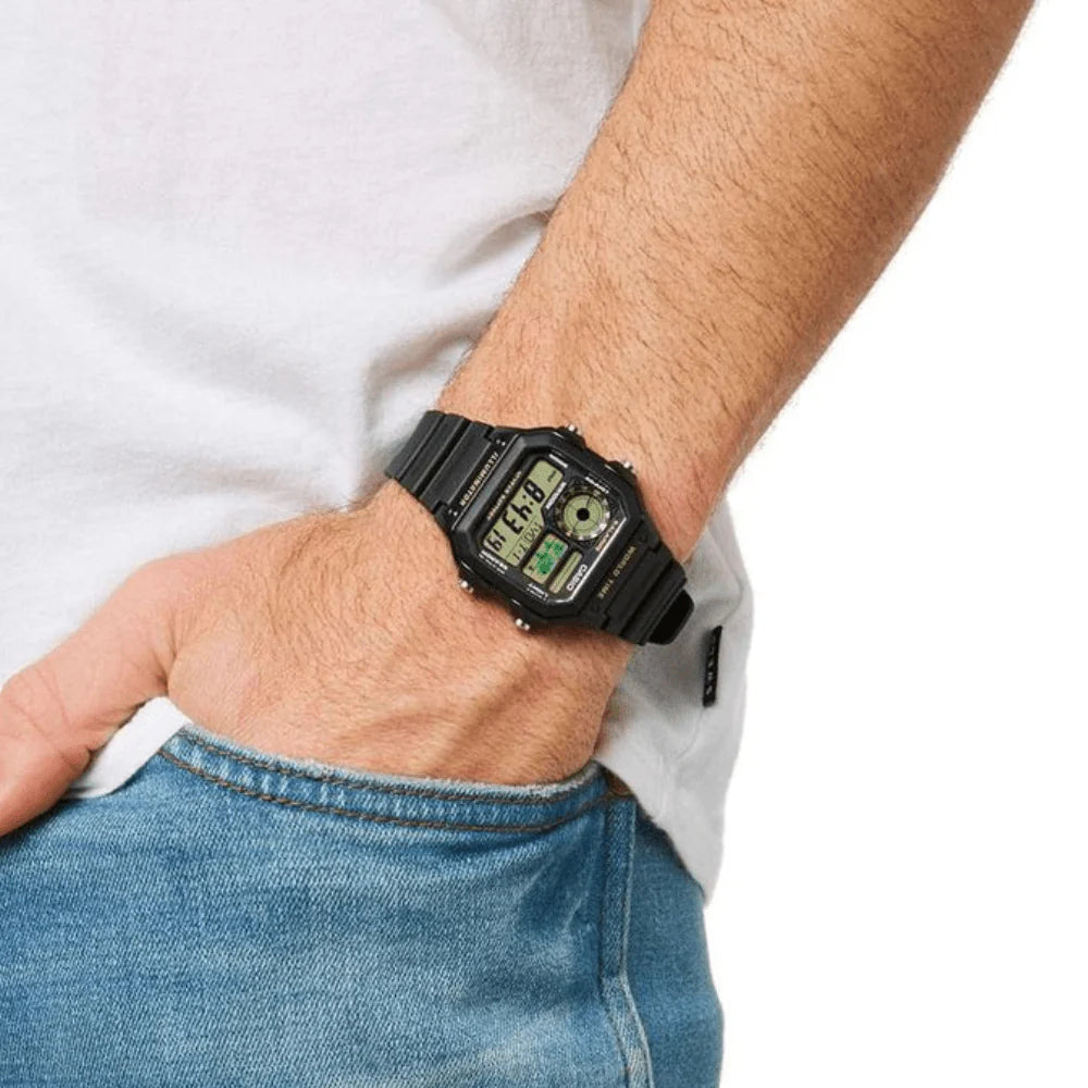 RELOJ CASIO DIGITAL AE-1200WH-1BV