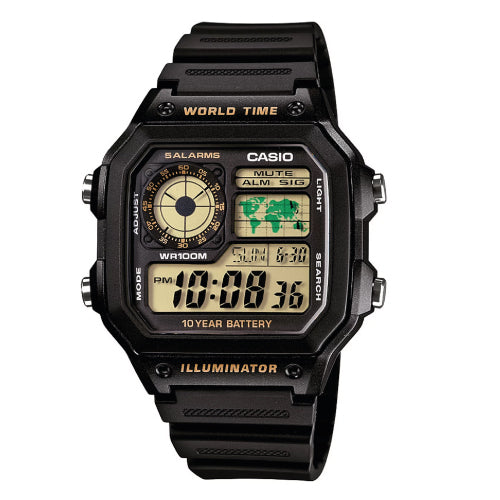 RELOJ CASIO DIGITAL AE-1200WH-1BV