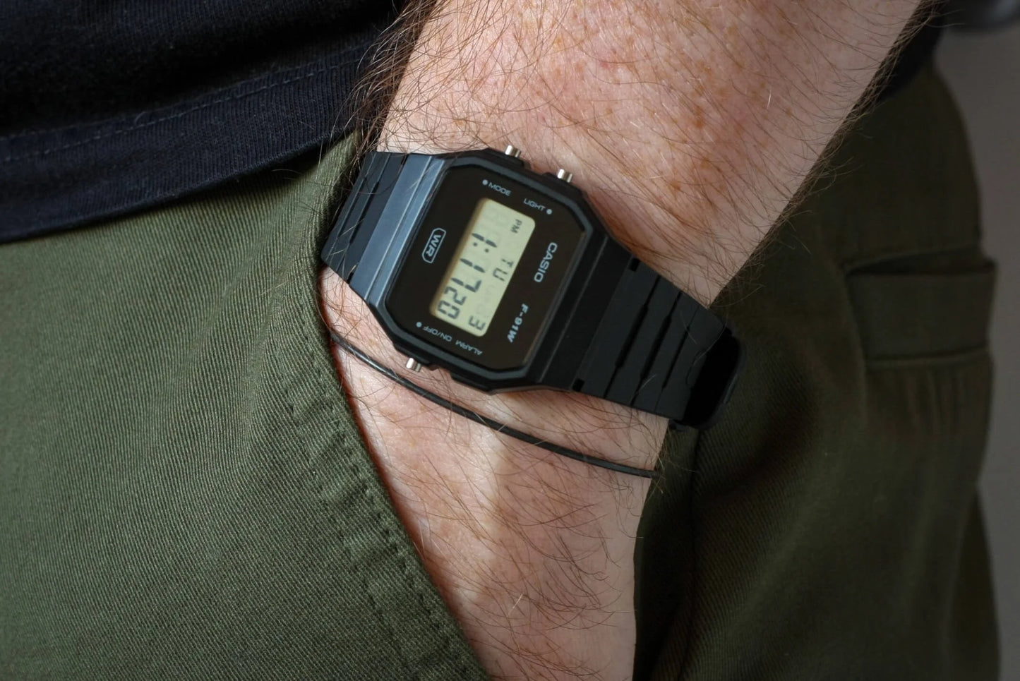 RELOJ CASIO F-91WB-1A