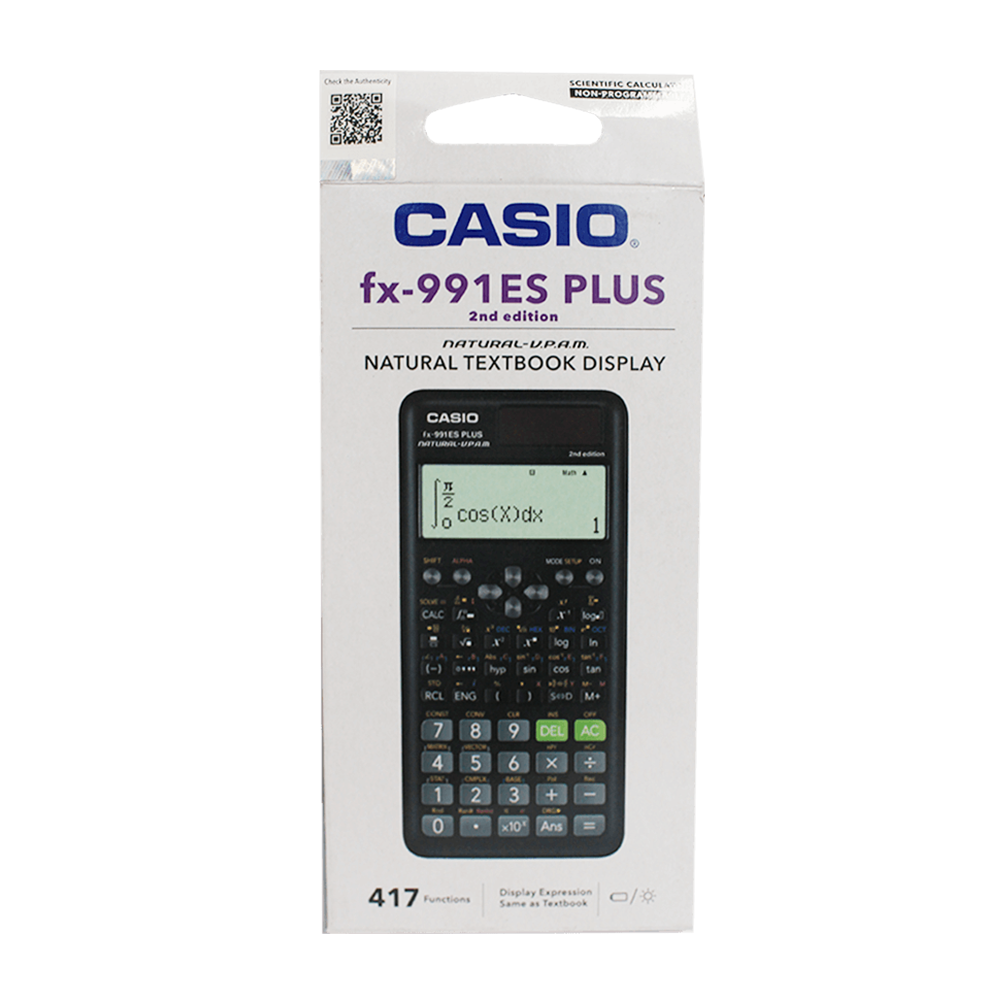 CALCULADORA CASIO FX-991ES PLUS 2DA. EDICIÓN