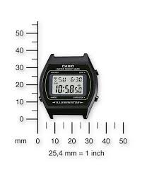 RELOJ CASIO METAL NEGRO B640WB