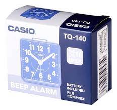 RELOJ DESPERTADOR CASIO TQ-140-4