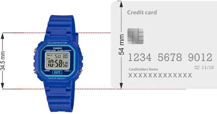 RELOJ CASIO DIGITAL 20WH-2A