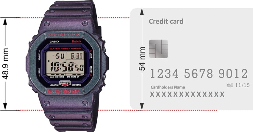 RELOJ CASIO GSHOCK DW-B5600AH-6