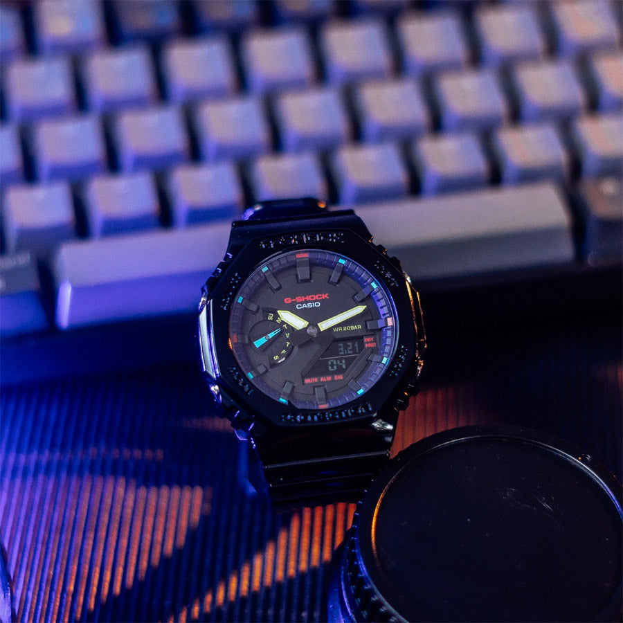 RELOJ CASIO G-SHOCK VIRTUAL COLORED CARBON 1adr