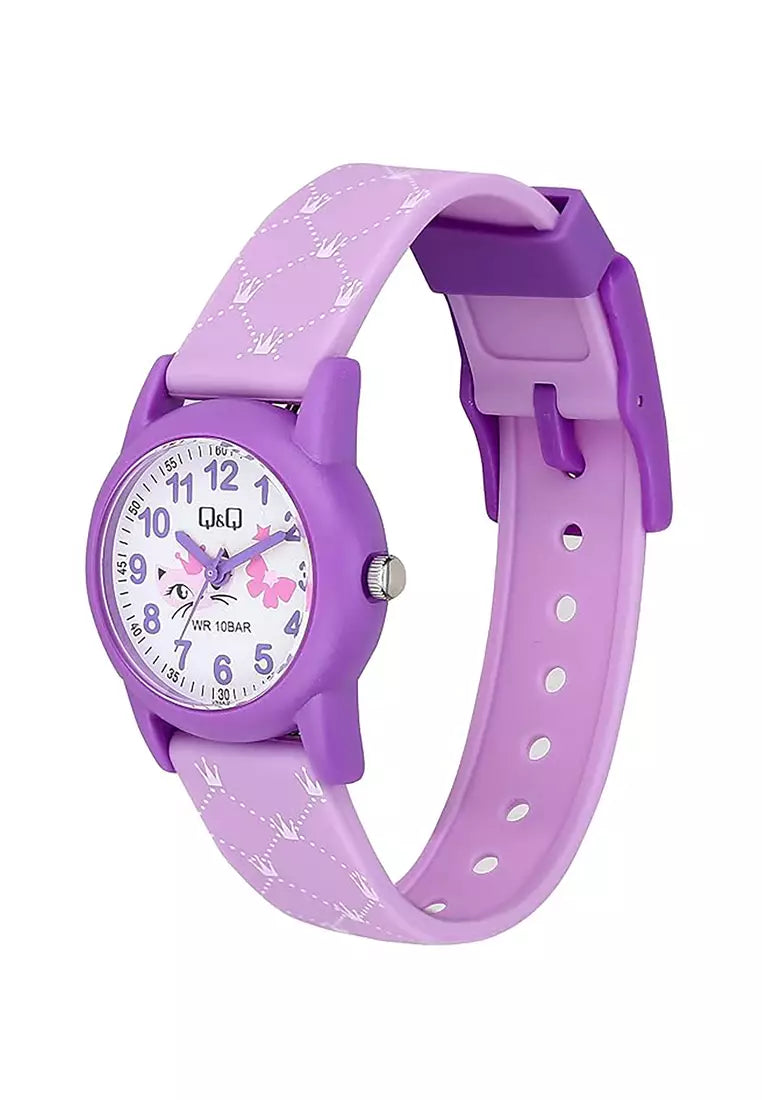 RELOJ Q&Q 14Y GATITA