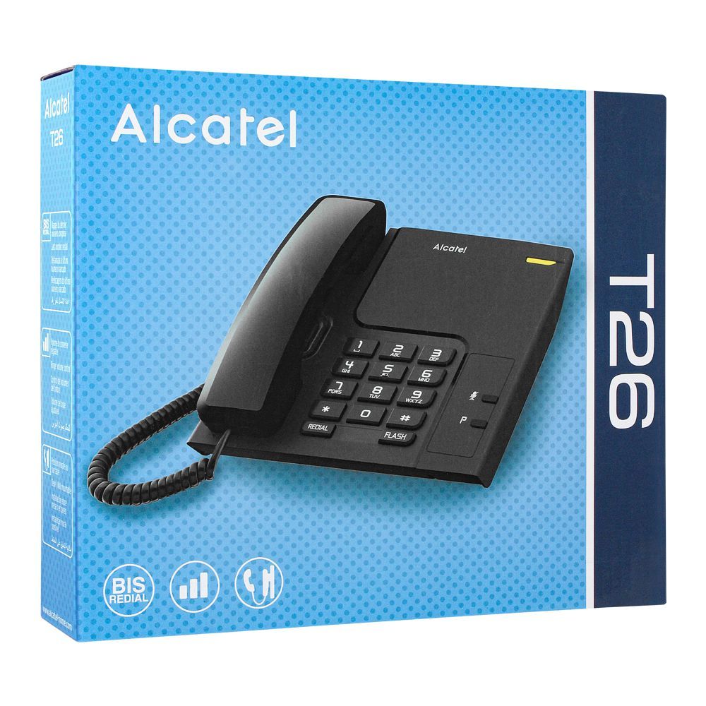 TELÉFONO ALÁMBRICO ALCATAL T26