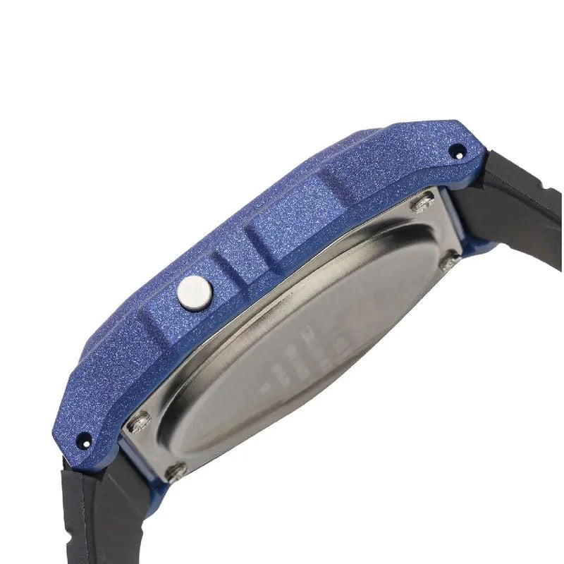 RELOJ CASIO RESINA AZUL/ NEGRO F-91