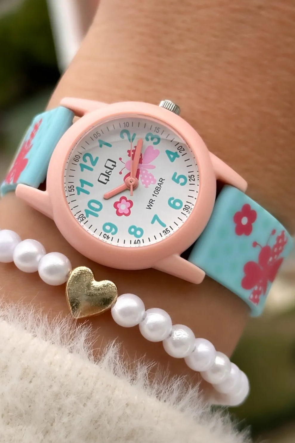 RELOJ Q&Q 015Y MARIPOSAS