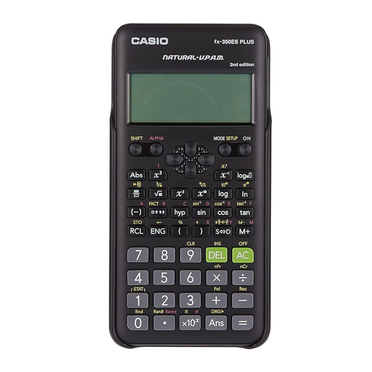 CALCULADORA CASIO FX-350ES PLUS 2DA. EDICIÓN
