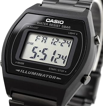 RELOJ CASIO METAL NEGRO B640WB