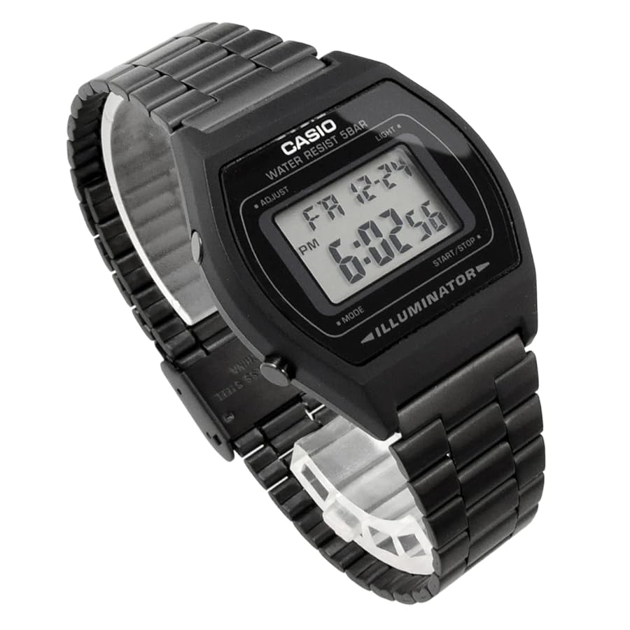 RELOJ CASIO METAL NEGRO B640WB