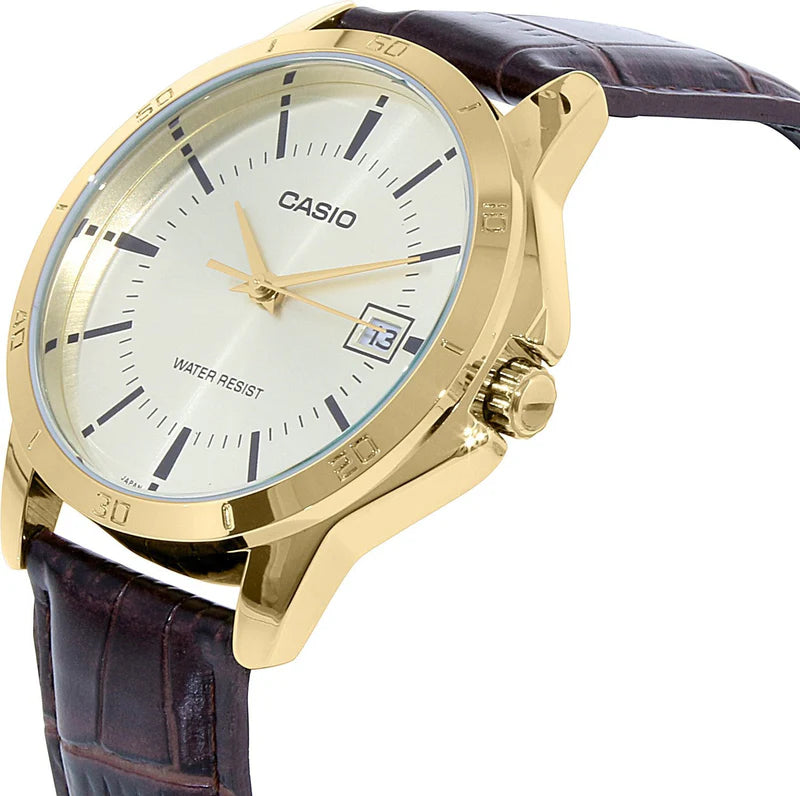 RELOJ CASIO CUERO 9AU