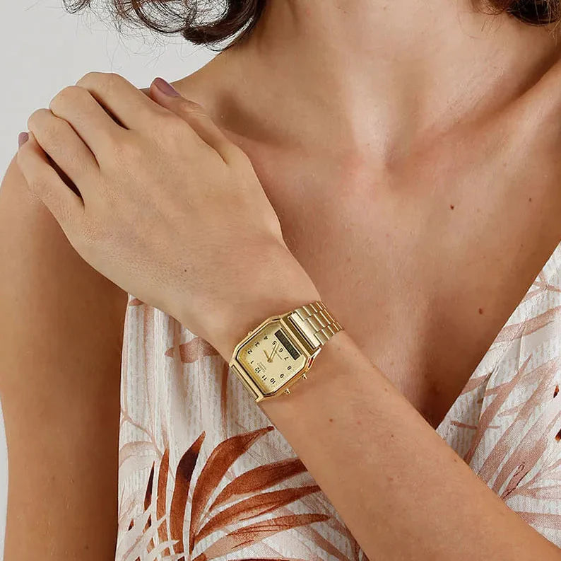 RELOJ CASIO VINTAGE AQ-230GA-9D