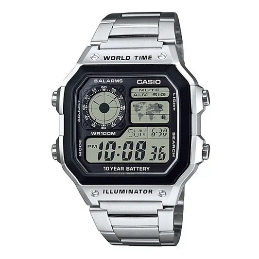 RELOJ CASIO HOMBRE DIGITAL AE-1200WHD-1AV