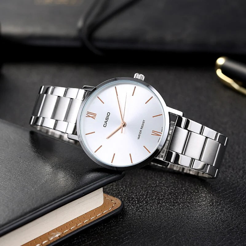 RELOJ CASIO METAL ANÁLOGO MTP-B105