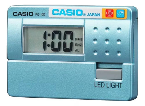 RELOJ DESPERTADOR CASIO PQ-10