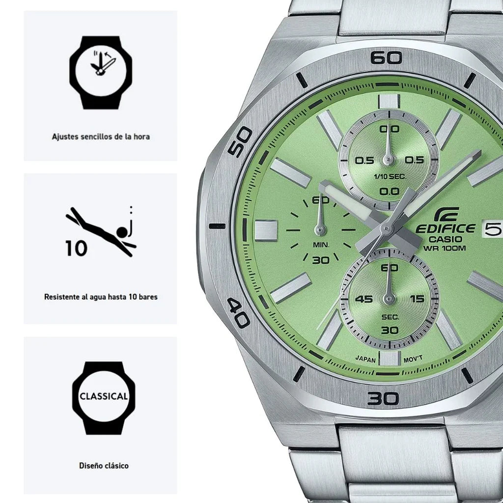 RELOJ CASIO EDIFICE EFV-640D-3A