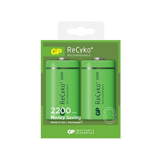 BATERÍAS TIPO C GP RECYKO 2,200 MAH