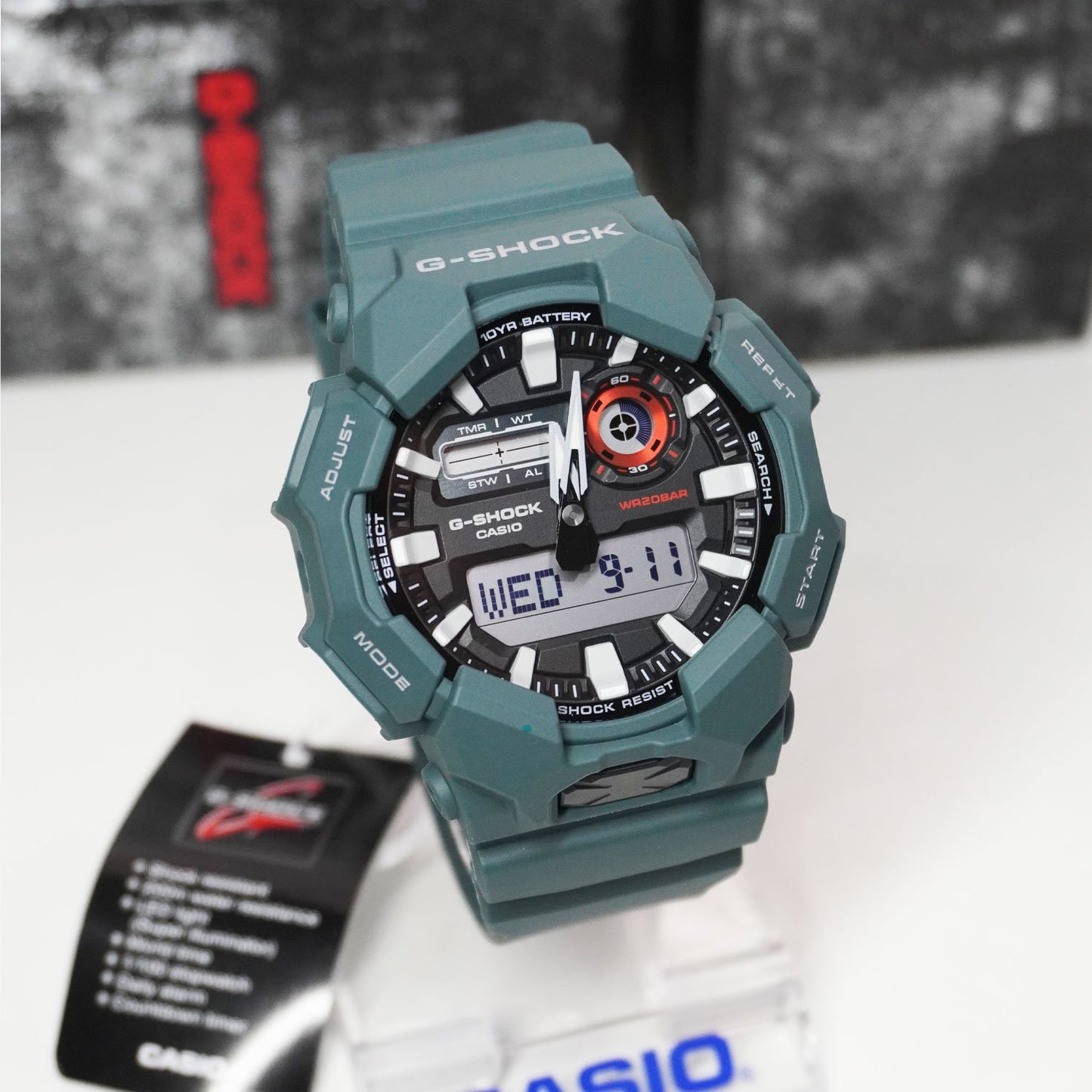 RELOJ CASIO G-SHOCK GA-010-2A