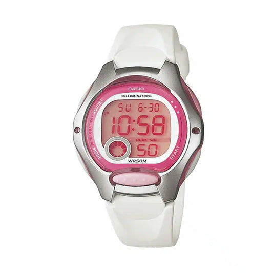 RELOJ CASIO DIGITAL 7AV GRIS / ROSA