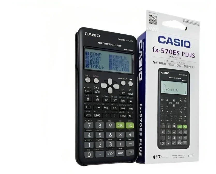CALCULADORA CASIO FX 570ES PLUS 2DA. EDICION Baterias Etcetera