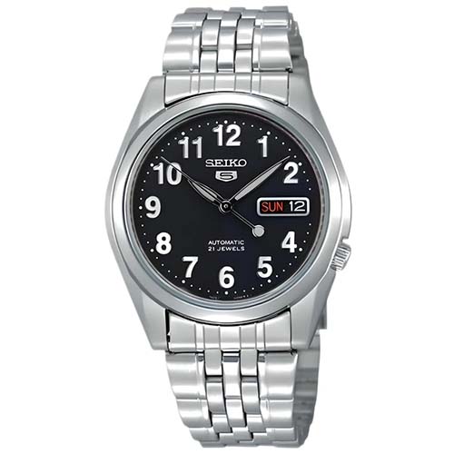 RELOJ SEIKO 5 AUTOMÁTICO PANTALLA NEGRA
