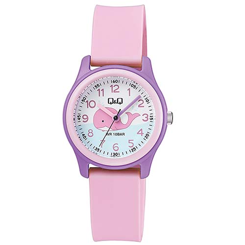 RELOJ Q&Q PALO ROSA