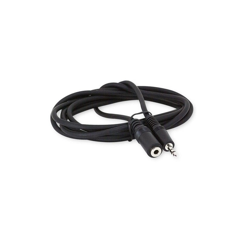 CABLE DE AUDIO DE 3.5 MM HEMBRA A 3.5 MM MACHO ESTÉREO DE 3.6 M