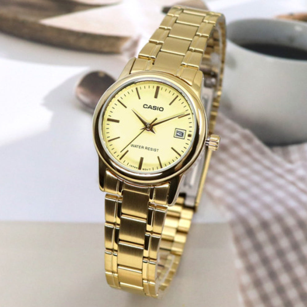 RELOJ CASIO METAL DORADO 9UDF