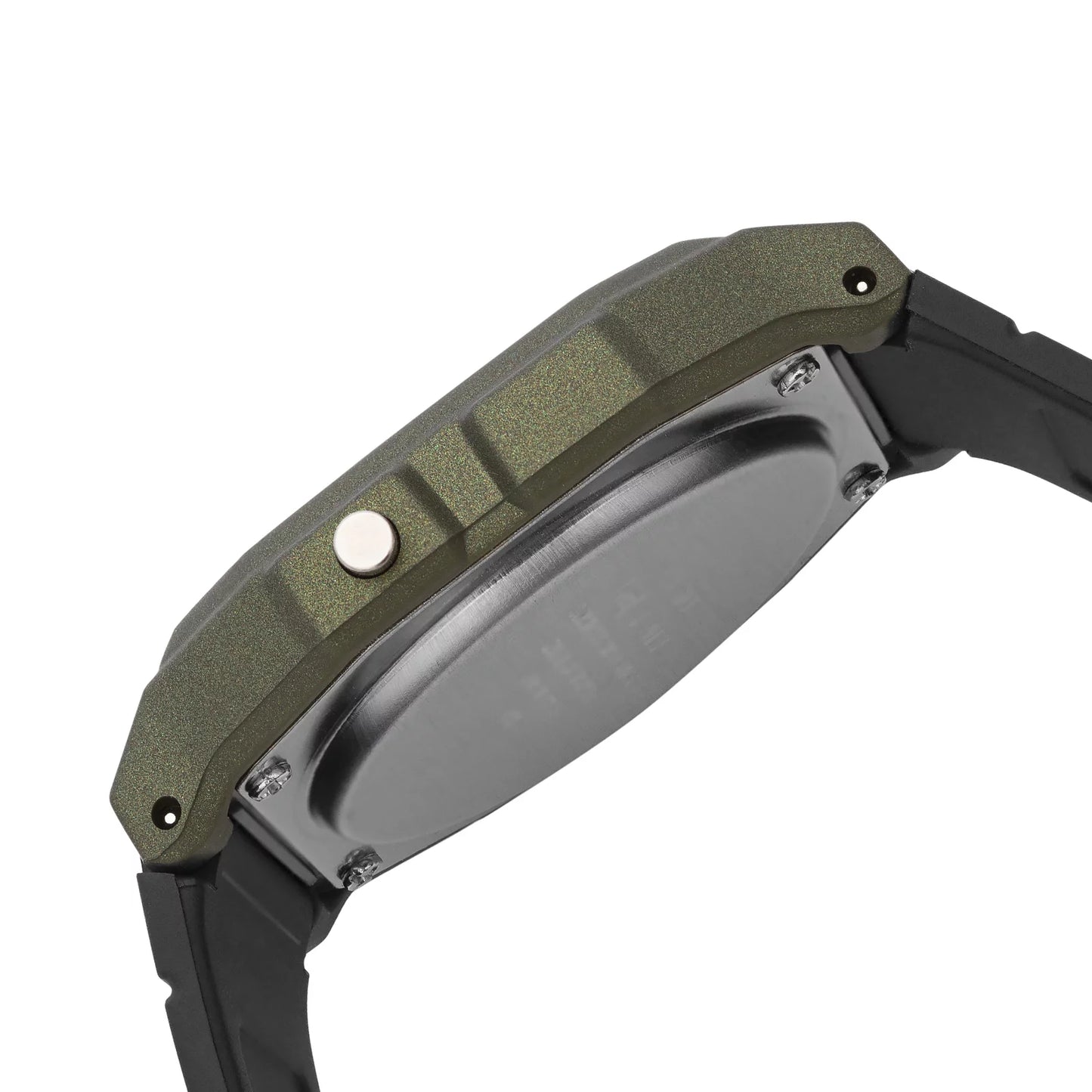 RELOJ CASIO RESINA VERDE/ NEGRO F-91