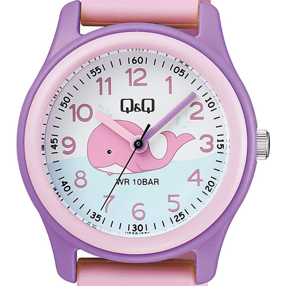 RELOJ Q&Q PALO ROSA