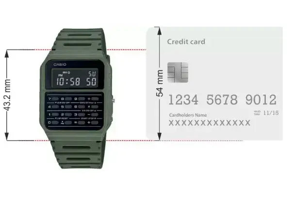 RELOJ CASIO VINTAGE CALCULADORA CA-53WF-3B