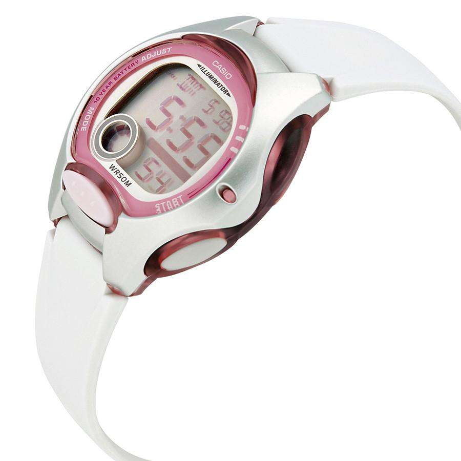 RELOJ CASIO DIGITAL 7AV GRIS / ROSA