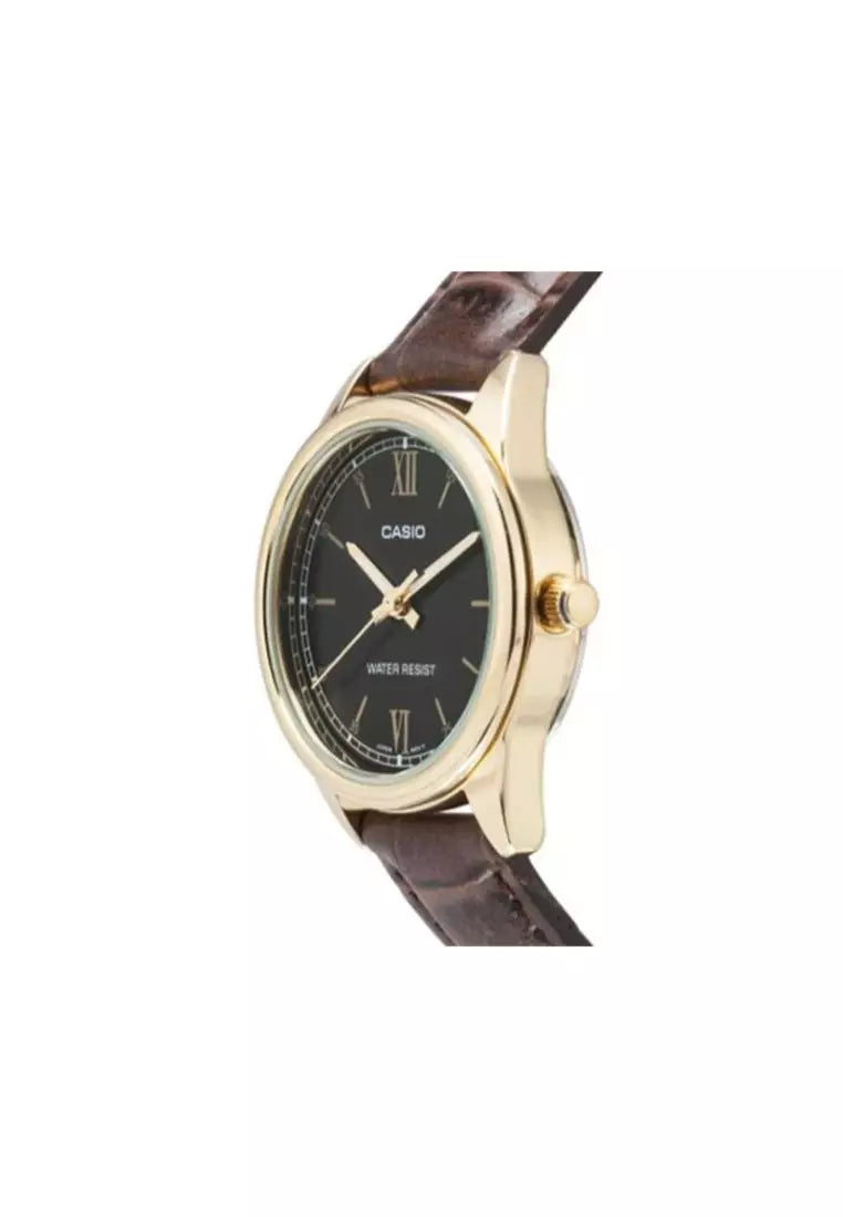 RELOJ CASIO CUERO DORADO