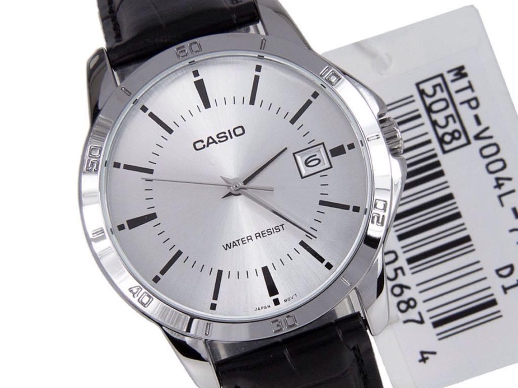 RELOJ CASIO CUERO 7AU