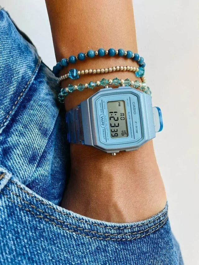 RELOJ CASIO DIGITAL RETRO F91