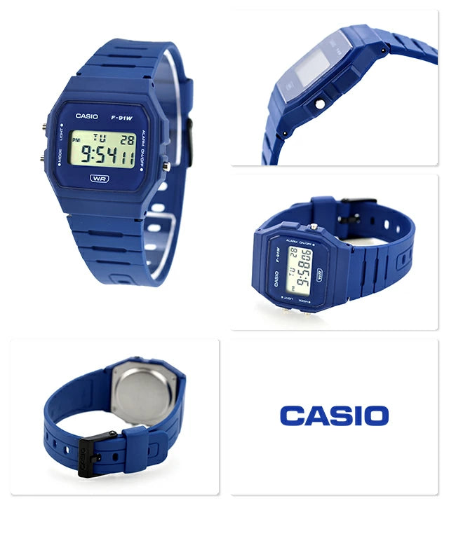 RELOJ CASIO F-91WB-2A1