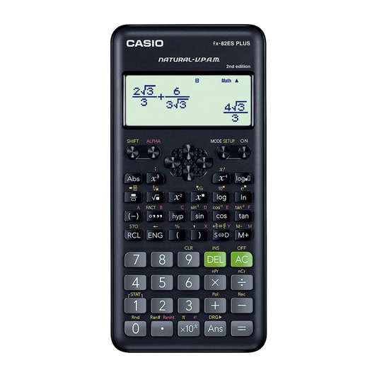 CALCULADORA CASIO FX-82ES PLUS 2DA. EDICIÓN