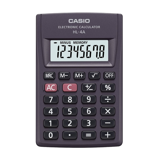 CALCULADORA DE BOLSILLO CASIO HL-4A